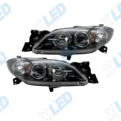 �������� ��� Mazda 3 BK (2006-2009) ����� � bi-led ������� �V6 X-LED � ����������� ��������