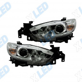 �������� ��� Mazda 6 GJ (2012-2018) � bi-led ������� �V6 X-LED, ����������� �������