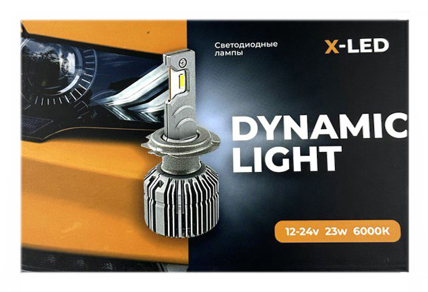    HB4 (9006) Dynamic Light X-LED 12-24v