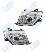 �������� ��� Mitsubishi Pajero (2007-2010) � bi-led ������� �V6 X-LED, ����������� ������