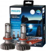 Комплект светодиодных ламп H11 Philips X-treme Ultinon LED 5800K (11362XUX2)