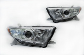 �������� ��� Toyota Highlander (2010-2013) � bi-led ������� �V3 X-LED