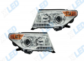 �������� ��� Toyota Land Cruiser 200 (2012-�. �.) � bi-led ������� �10 X-LED