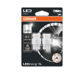 �������� ������������ ���� W21/5W Osram 12V-LED (W3*16q) White (7515DWP-02B)