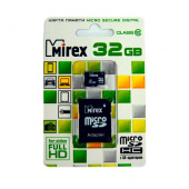 ����� ������ SDHC MIREX 32 GB (Class 10)