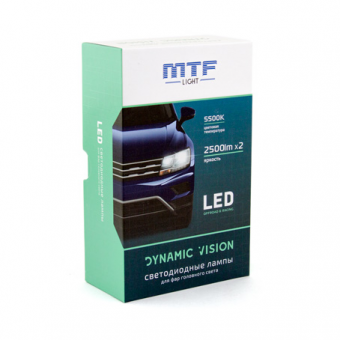 �������� ������������ ���� HB3 (9005) MTF Light DYNAMIC VISION 5500K 12v