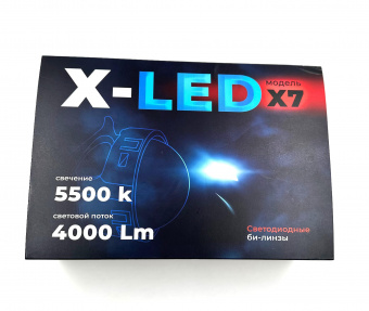 Би-диодная линза X-LED X7 Edison 3.0 5500К