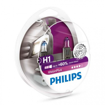 ���������� ����� H1 Philips Vision Plus +60% 12258VPS2